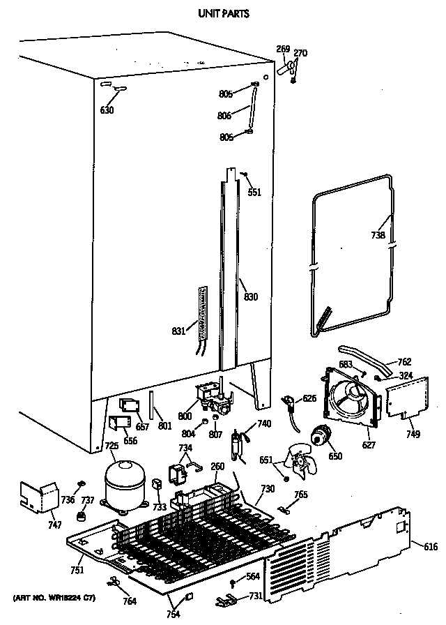Unit parts
