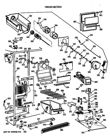 Freezer section