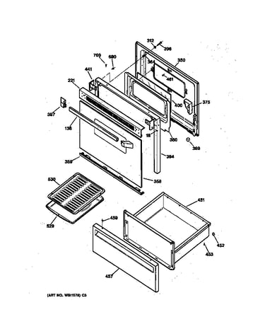 Door & drawer parts