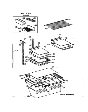 Shelf parts