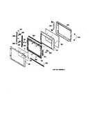 Microwave door