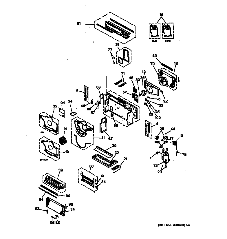 MOTOR, COMPRESSOR & SYSTEM COMPONENTS