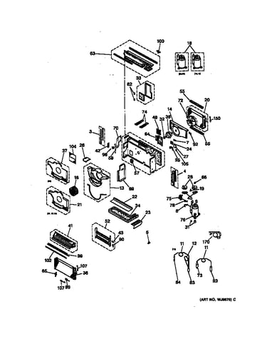 Motor, compressor & system components