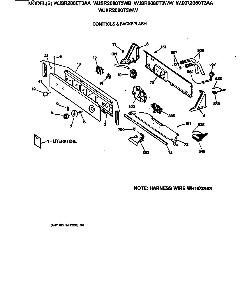 CONTROLS & BACKSPLASH