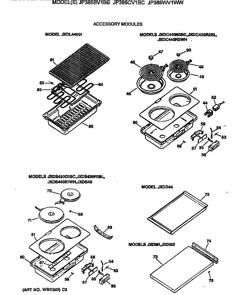Accessory modules