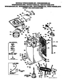 Cabinet and suspension asm.