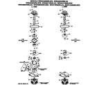 GE WWA5710SBLAA motor/clutch diagram