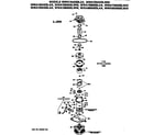 GE WWA8600SBLWW motor/clutch diagram