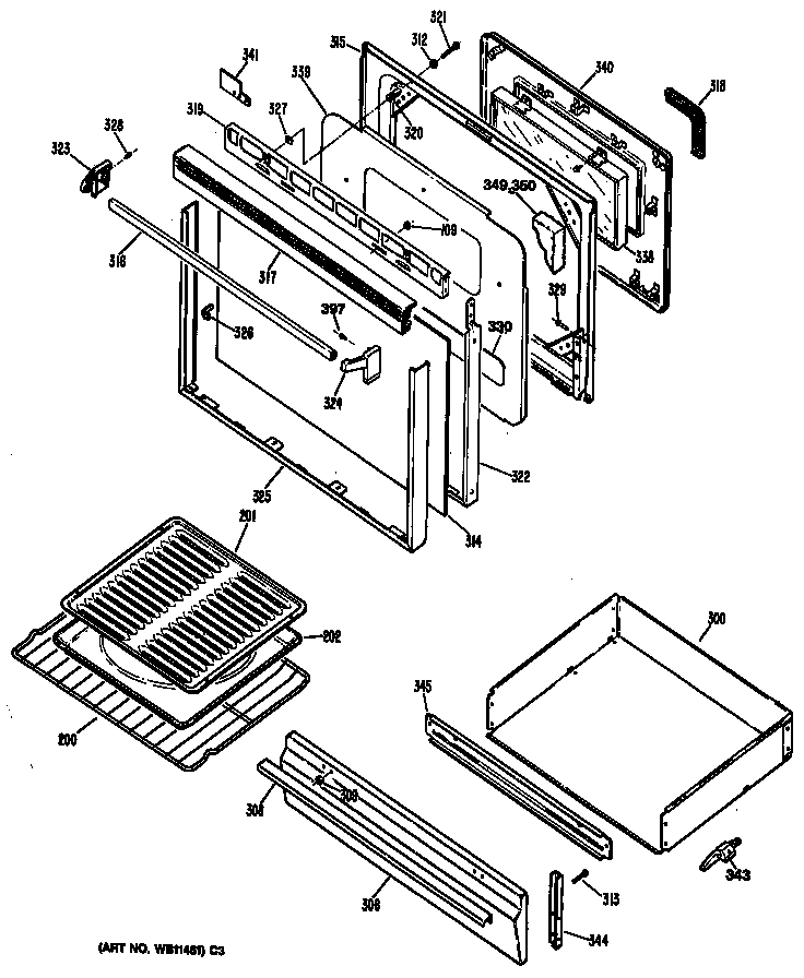 Door/drawer