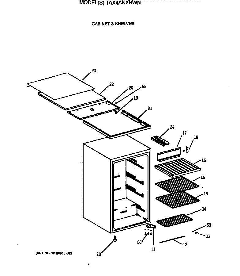 Cabinet & shelves
