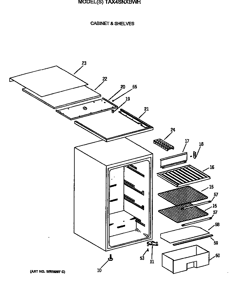 Cabinet & shelves