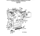 GE TBX18JIXKRWW cabinet parts diagram