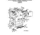 GE TBX18SAXKRWW cabinet parts diagram