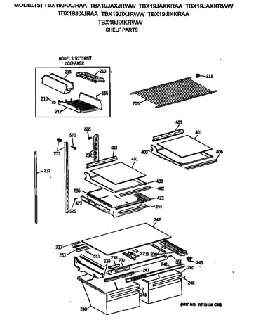 Shelf parts