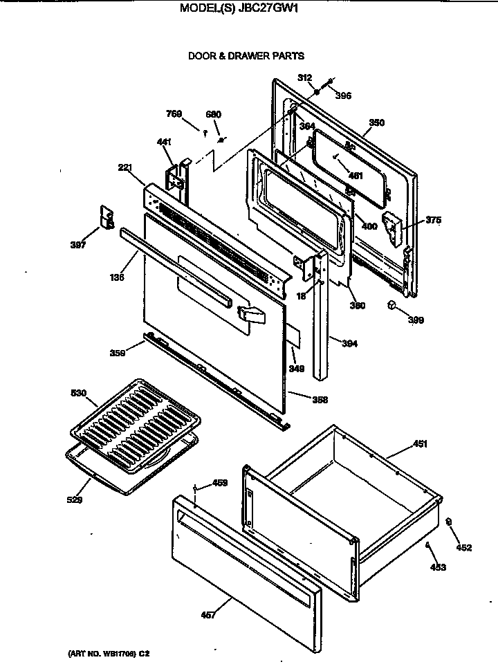 Door & drawer parts
