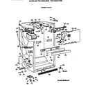 GE TBX18SIXKRBB cabinet parts diagram
