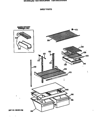 Shelf parts