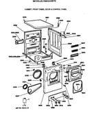 Cabinet, front panel, door & control panel