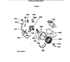 GE DSKS433ET0 blower diagram