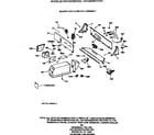 GE WCCB2050T2WC backsplash & coin box assembly diagram