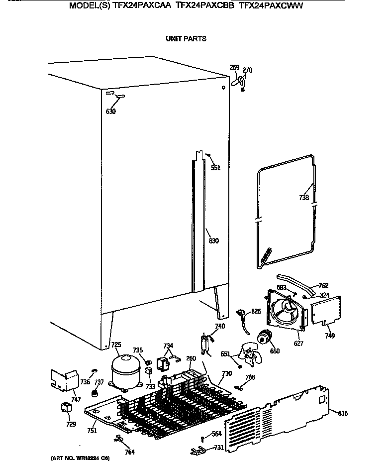 Unit parts
