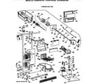 GE TFX24PRXCWW freezer section diagram