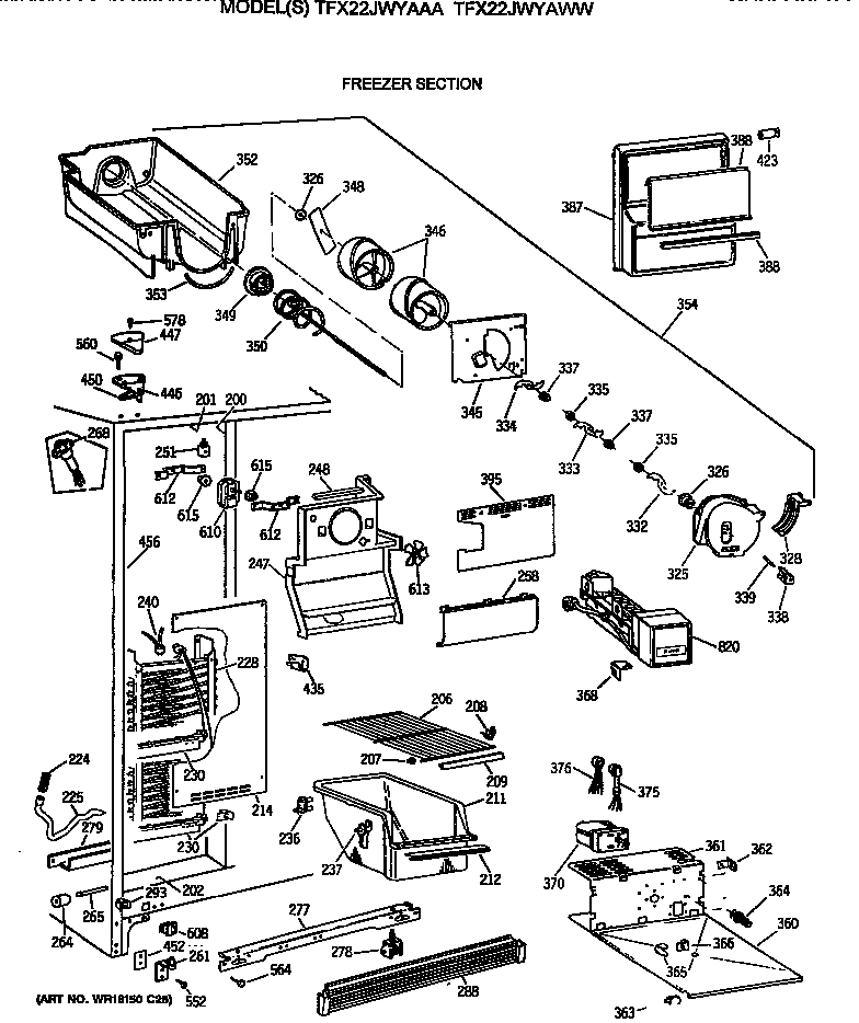 FREEZER SECTION