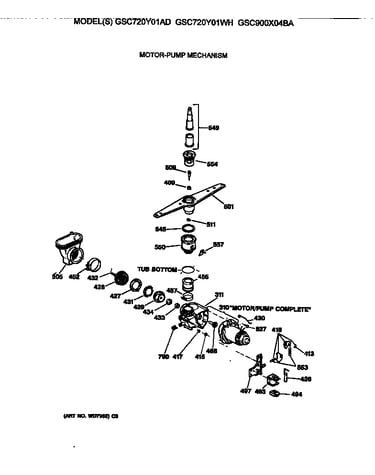 Motor-pump mechanism
