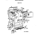GE TBI18JIXERWW cabinet parts diagram