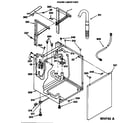 GE WSM2420SCZAA washer cabinet parts diagram