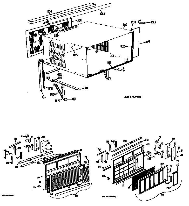 Cabinet/grille
