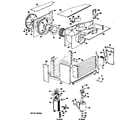 GE ADH18D1G2 chassis assembly diagram