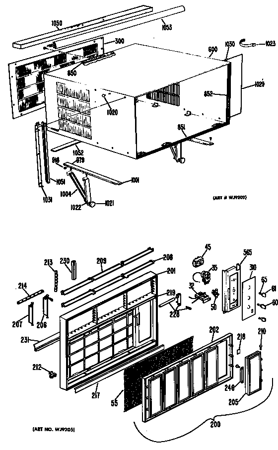 Cabinet/grille