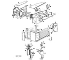 GE AFN15DAE1 chassis assembly diagram