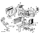GE AJC07AAP2 chassis assembly diagram