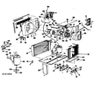 GE AJC10AMT1 chassis assembly diagram