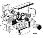 GE A3B669DAALT1 chassis assembly diagram