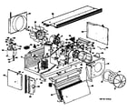 GE A2B718DXASEA chassis assembly diagram