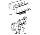 GE A3B688DCASW1 cabinet diagram