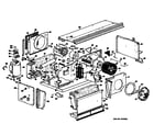 GE A3B788DJASD1 chassis assembly diagram