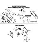 Backsplash assembly