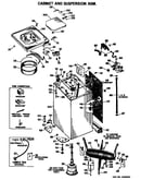 Cabinet and suspension asm.