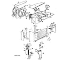 GE ADH18D1G3 chassis assembly diagram