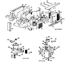 GE AJC07AMP2 chassis assembly diagram