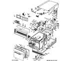 GE JRP03*06 oven assembly diagram