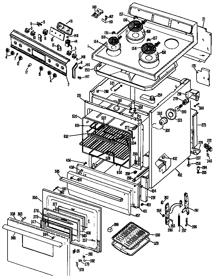 Electric range