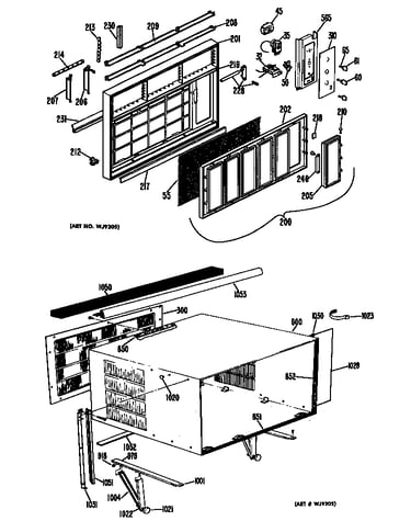 Cabinet/grille