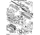 GE JVM64001 microwave oven diagram
