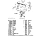GE JHP67G*D1 blower parts only diagram