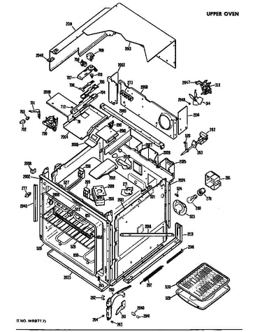 Upper oven